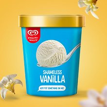 Vanilla Ice Cream Tub 700 ml